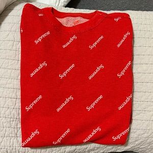 Supreme/Hanes Thermal Crew